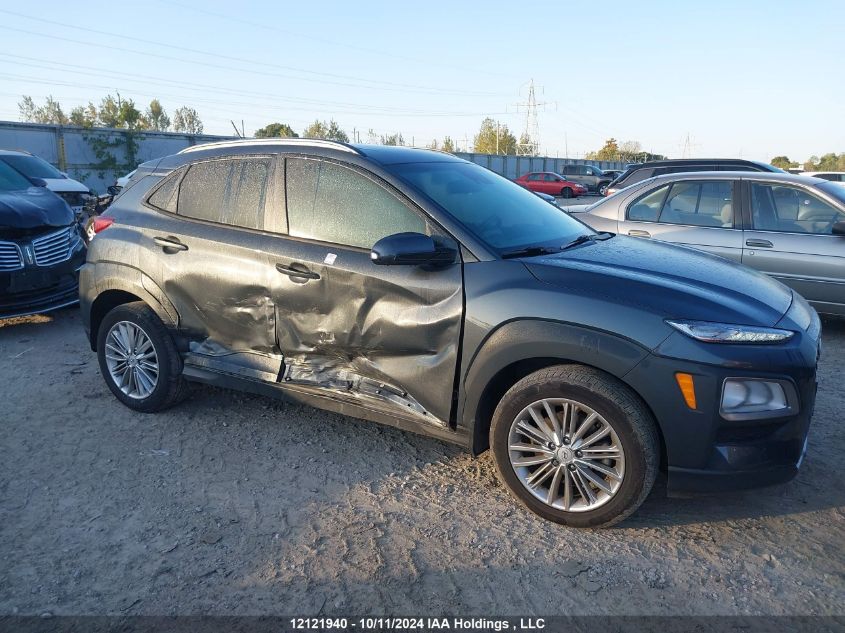 2021 Hyundai Kona Luxury Awd VIN: KM8K6CAA6MU672543 Lot: 12121940