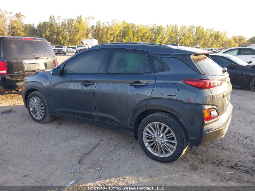 2021 Hyundai Kona Luxury Awd VIN: KM8K6CAA6MU672543 Lot: 12121940