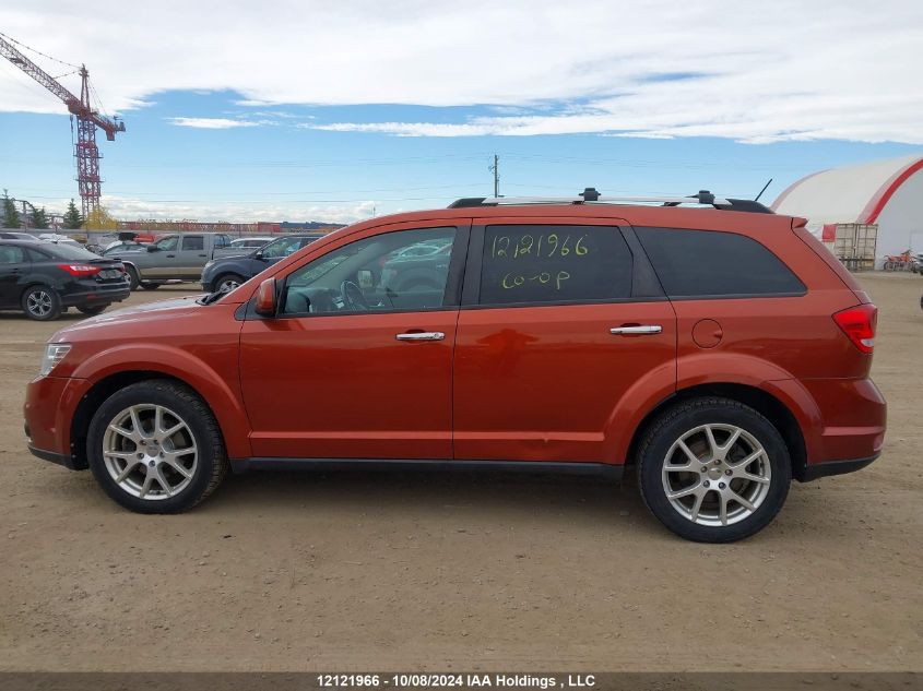 2013 Dodge Journey R/T VIN: 3C4PDDFGXDT638733 Lot: 12121966