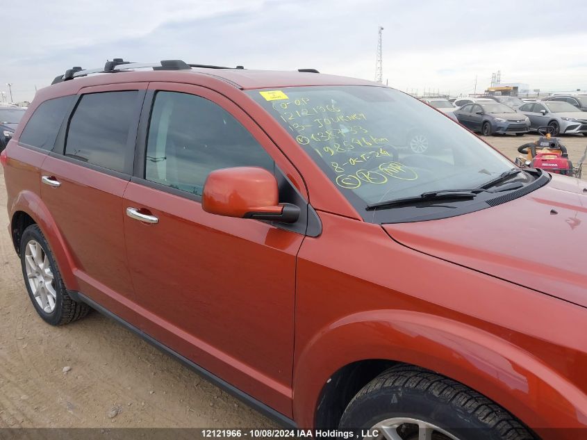 2013 Dodge Journey R/T VIN: 3C4PDDFGXDT638733 Lot: 12121966