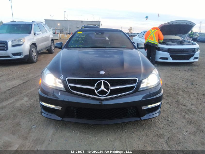 2013 Mercedes-Benz C 63 Amg VIN: WDDGJ7HB6DG012375 Lot: 12121975