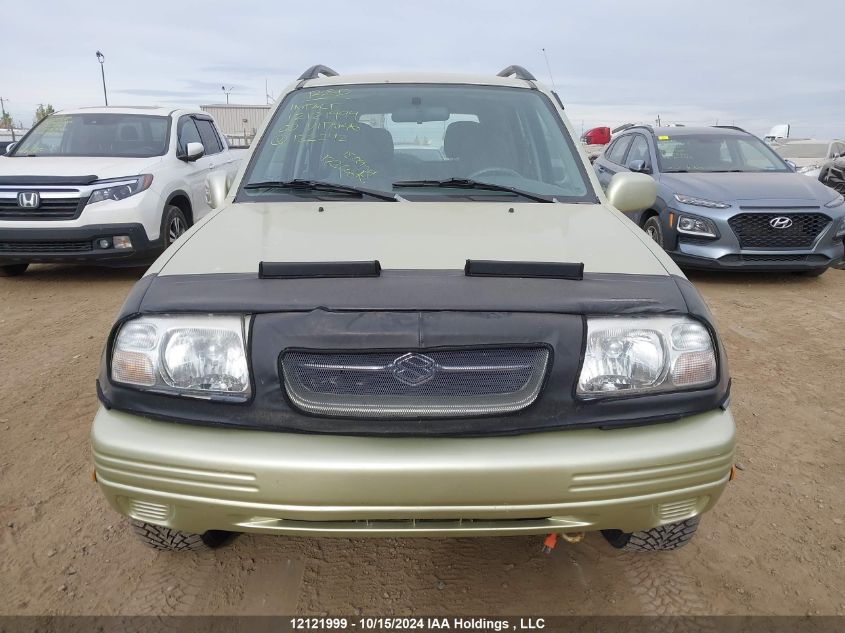 2000 Suzuki Grand Vitara VIN: JS3TD62V7Y4122292 Lot: 12121999