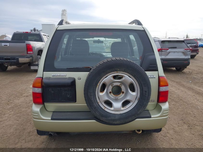 2000 Suzuki Grand Vitara VIN: JS3TD62V7Y4122292 Lot: 12121999