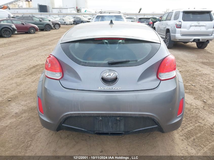 2013 Hyundai Veloster VIN: KMHTC6AD3DU126940 Lot: 12122001