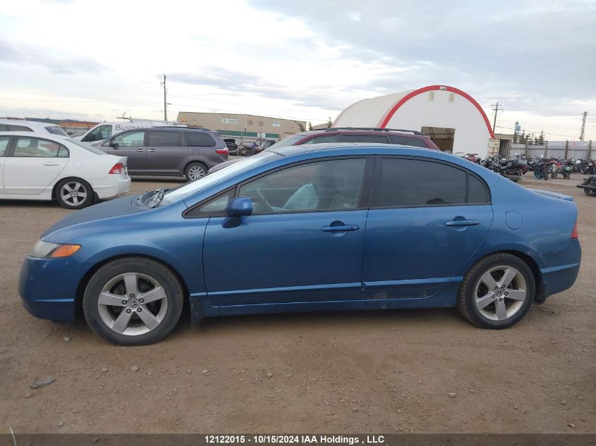 2008 Honda Civic Sdn VIN: 2HGFA155X8H006141 Lot: 12122015