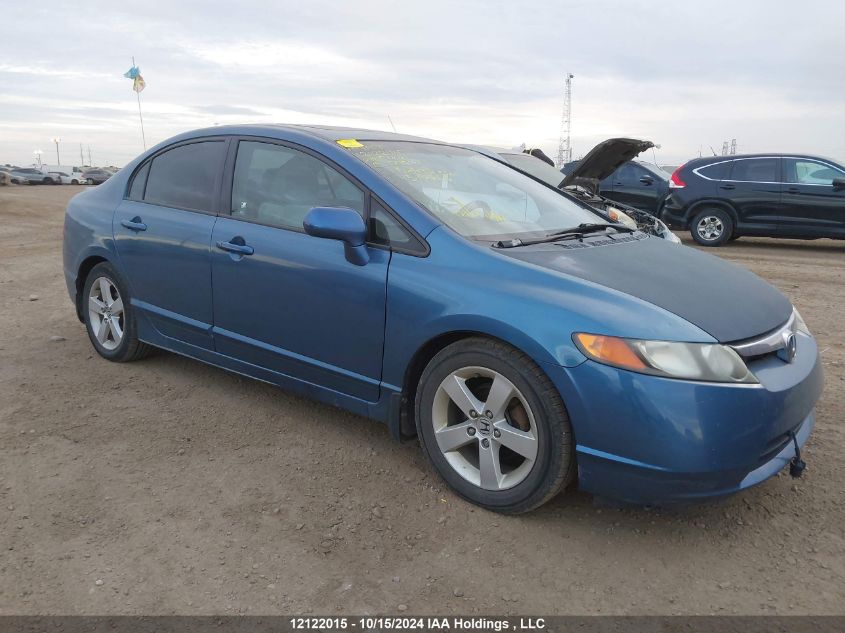 2008 Honda Civic Sdn VIN: 2HGFA155X8H006141 Lot: 12122015