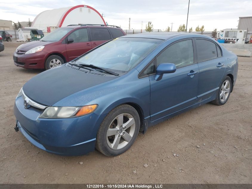 2008 Honda Civic Sdn VIN: 2HGFA155X8H006141 Lot: 12122015