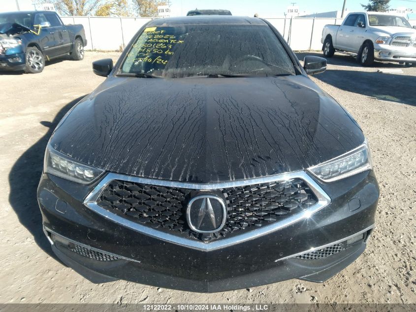 2018 Acura Tlx VIN: 19UUB3F75JA801263 Lot: 12122022