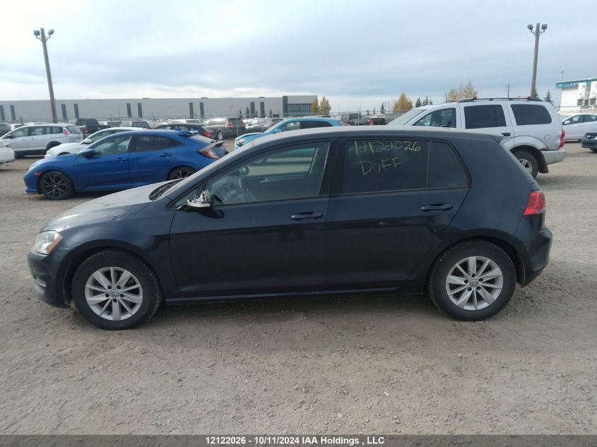 3VW217AU3HM062398 2017 Volkswagen Golf