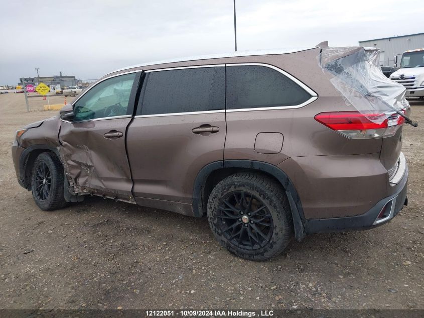 2018 Toyota Highlander Limited VIN: 5TDDZRFH7JS889712 Lot: 12122051