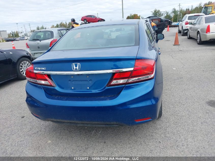 2013 Honda Civic Sdn VIN: 2HGFB2F54DH043049 Lot: 12122072