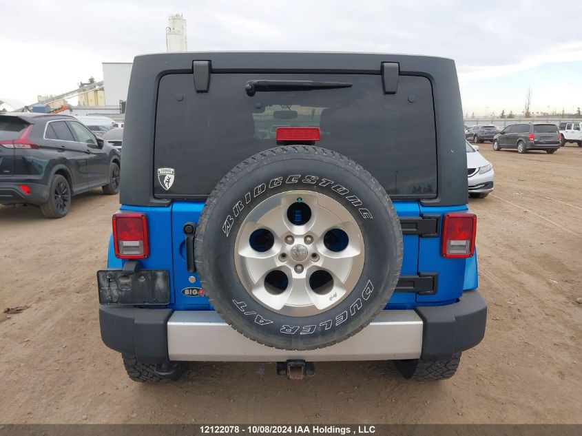 2014 Jeep Wrangler Unlimited Sahara VIN: 1C4BJWEG7EL243860 Lot: 12122078