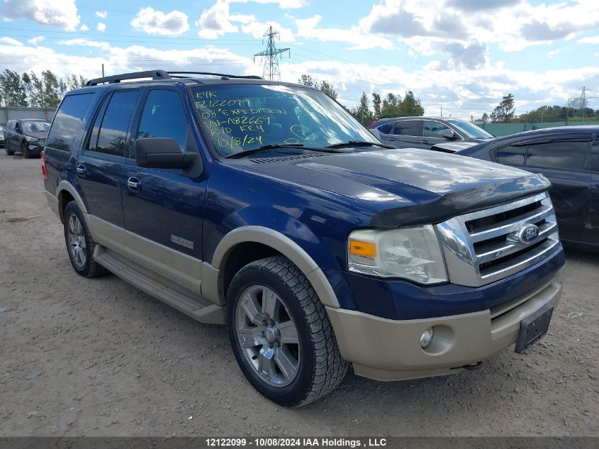 2008 Ford Expedition VIN: 1FMFU18538LA82669 Lot: 12122099