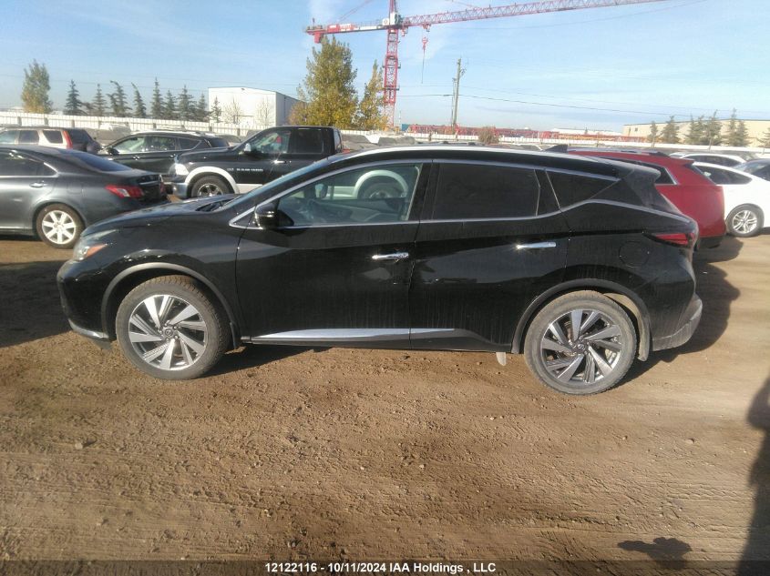 2020 Nissan Murano Sl VIN: 5N1AZ2CS2LN124860 Lot: 12122116