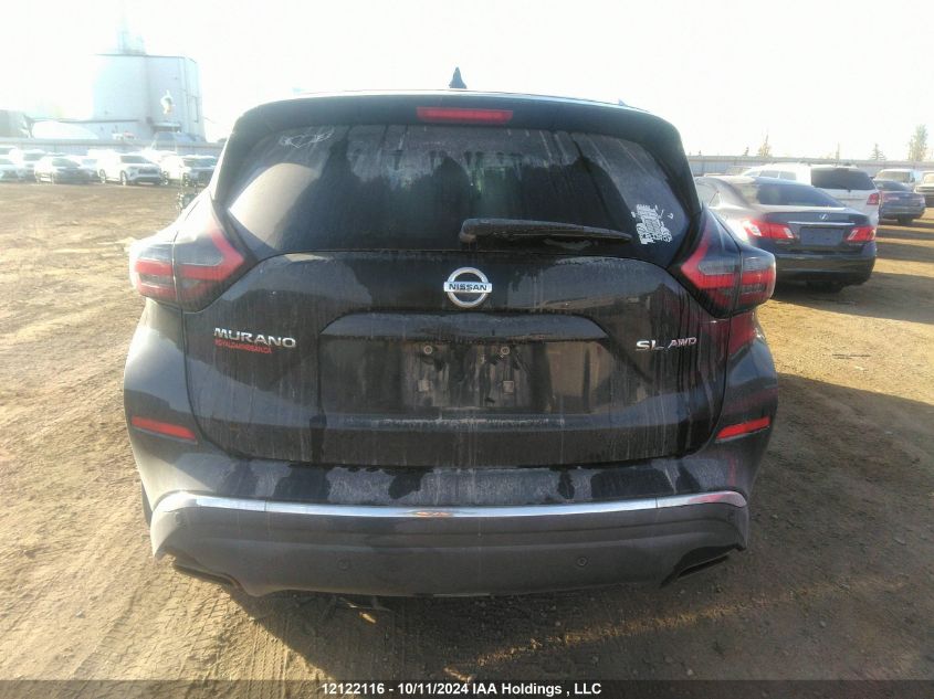 2020 Nissan Murano Sl VIN: 5N1AZ2CS2LN124860 Lot: 12122116