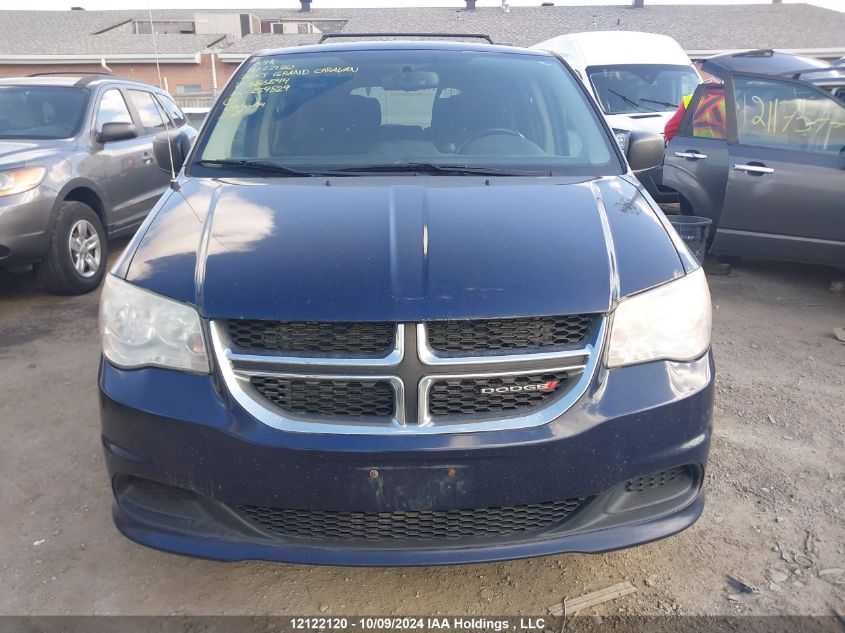 2013 Dodge Grand Caravan Se/Sxt VIN: 2C4RDGBG6DR586844 Lot: 12122120