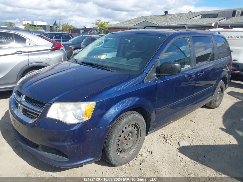 2013 Dodge Grand Caravan Se/Sxt VIN: 2C4RDGBG6DR586844 Lot: 12122120