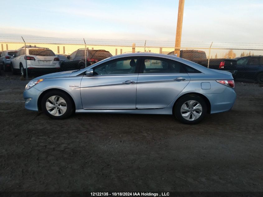 2013 Hyundai Sonata Hybrid Hybrid VIN: KMHEC4A45DA083748 Lot: 12122135