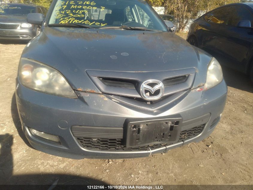 2009 Mazda Mazda3 VIN: JM1BK34F291242489 Lot: 12122166