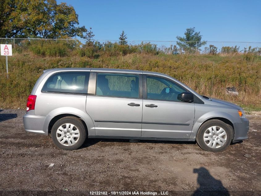 2016 Dodge Grand Caravan Se VIN: 2C4RDGBG9GR169576 Lot: 12122182