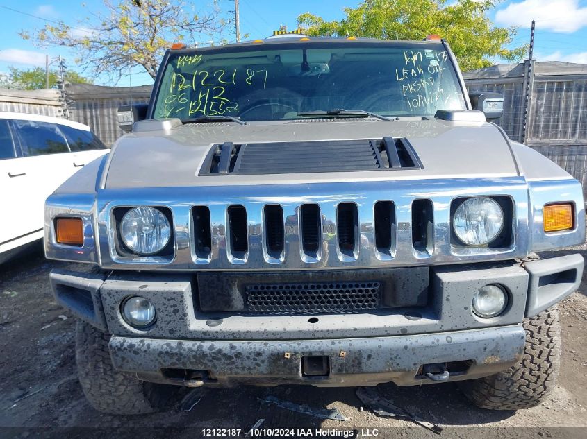 2006 Hummer H2 VIN: 5GRGN23U26H121552 Lot: 12122187