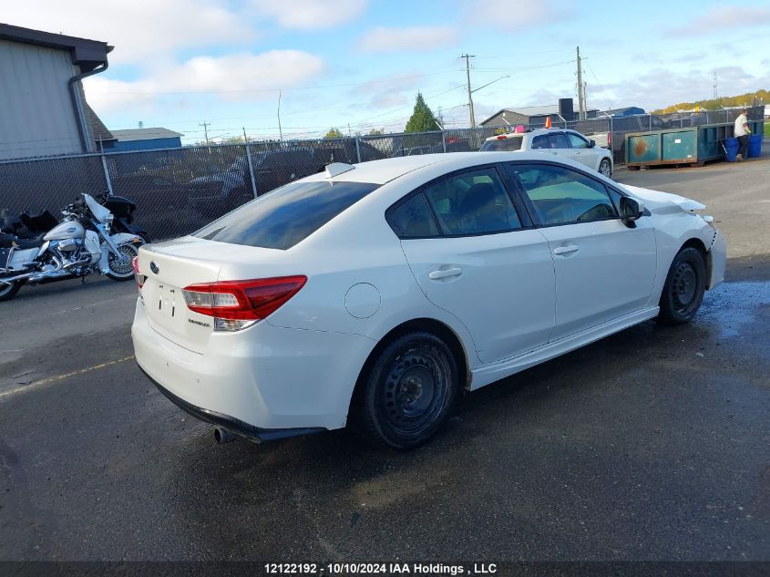 2019 Subaru Impreza VIN: 4S3GKAG63K3605379 Lot: 12122192