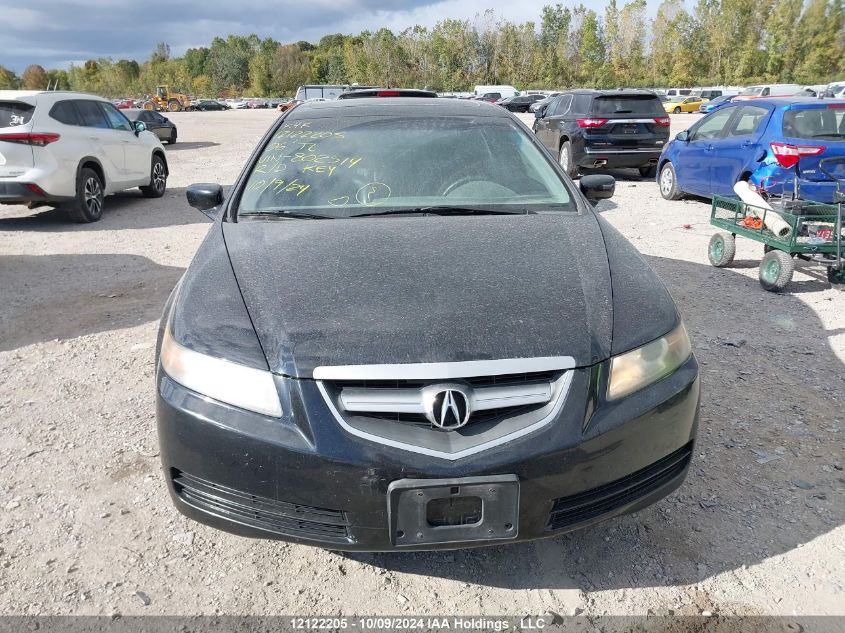 2006 Acura 3.2Tl VIN: 19UUA66296A802514 Lot: 12122205