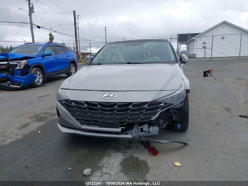 2022 Hyundai Elantra Limited VIN: KMHLN4AJ6NU029172 Lot: 12122241