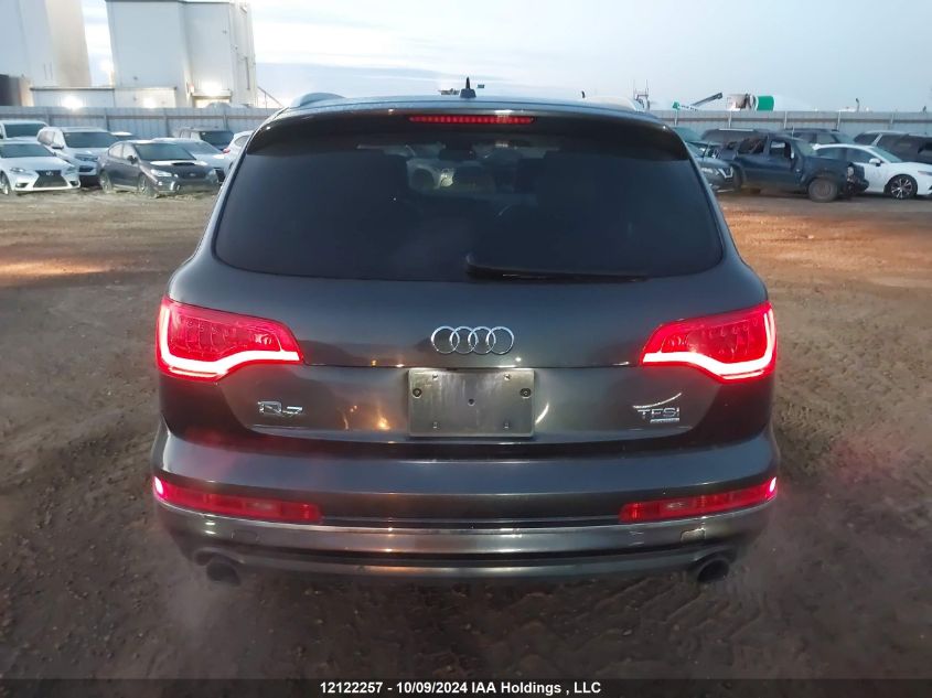 2014 Audi Q7 VIN: WA1CGCFE0ED001236 Lot: 12122257