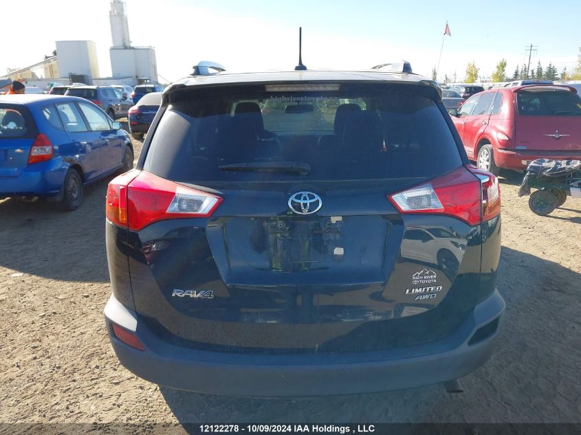 2013 Toyota Rav4 Limited VIN: 2T3DFREV1DW024222 Lot: 12122278