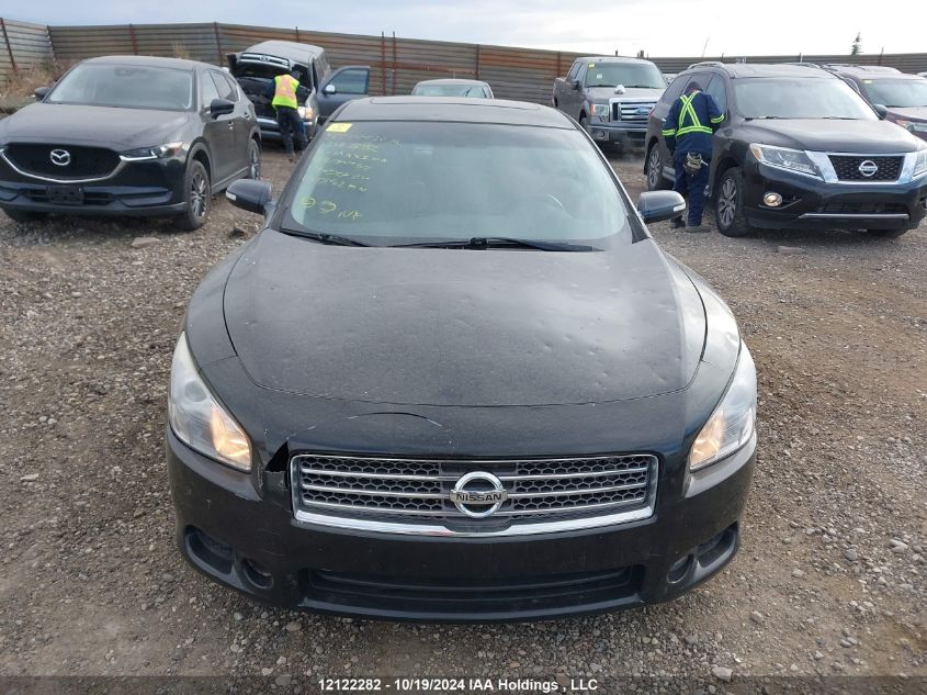 2011 Nissan Maxima 3.5 S VIN: 1N4AA5APXBC800452 Lot: 12122282