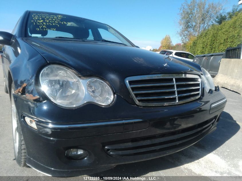 2007 Mercedes-Benz C-Class VIN: WDBRF92H67F905488 Lot: 12122285