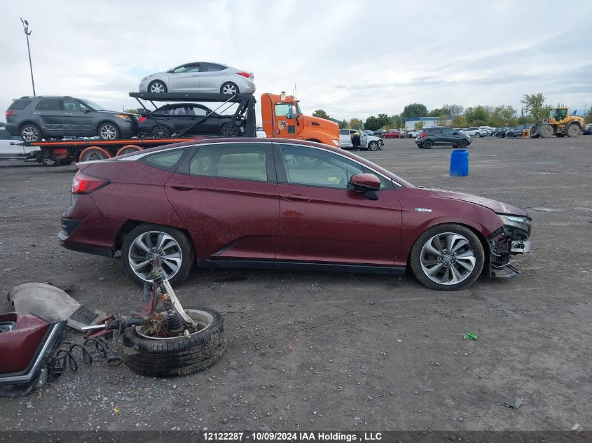 2018 Honda Clarity Plug-In Hybrid VIN: JHMZC5F38JC800251 Lot: 12122287