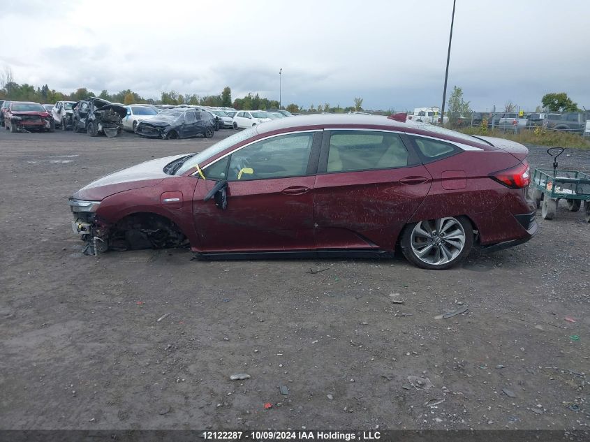 2018 Honda Clarity Plug-In Hybrid VIN: JHMZC5F38JC800251 Lot: 12122287