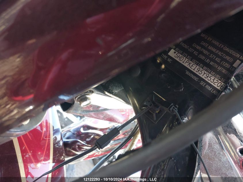 2005 Harley-Davidson Flhtcse2 VIN: 5HD1PKE195Y953206 Lot: 12122293