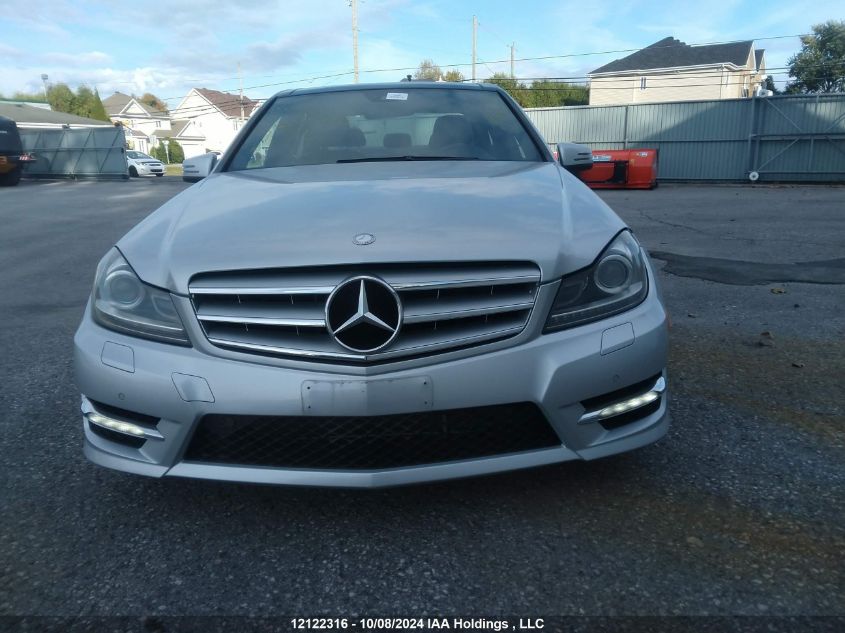 2012 Mercedes-Benz C 300 4Matic VIN: WDDGF8BB9CA640268 Lot: 12122316