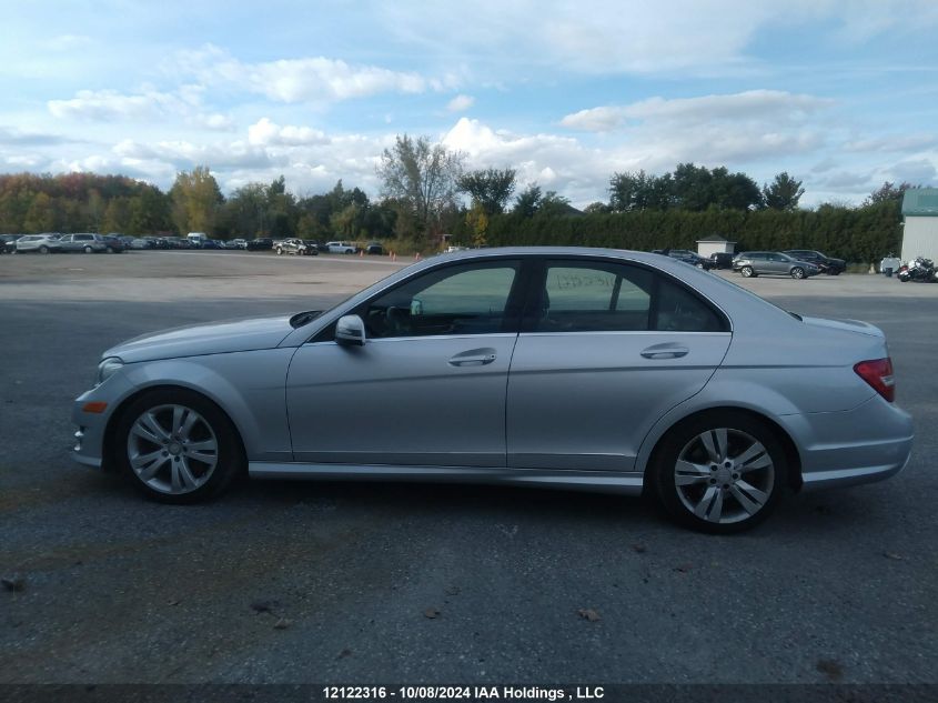 2012 Mercedes-Benz C 300 4Matic VIN: WDDGF8BB9CA640268 Lot: 12122316