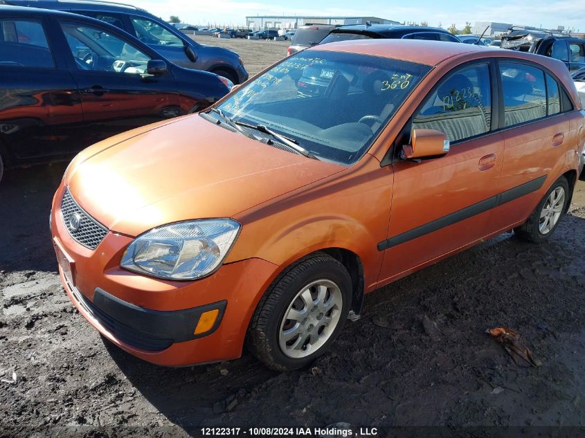 2008 Kia Rio VIN: KNADE163486398748 Lot: 12122317