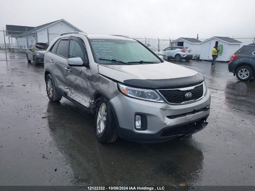 2015 Kia Sorento VIN: 5XYKTCA64FG646018 Lot: 12122322