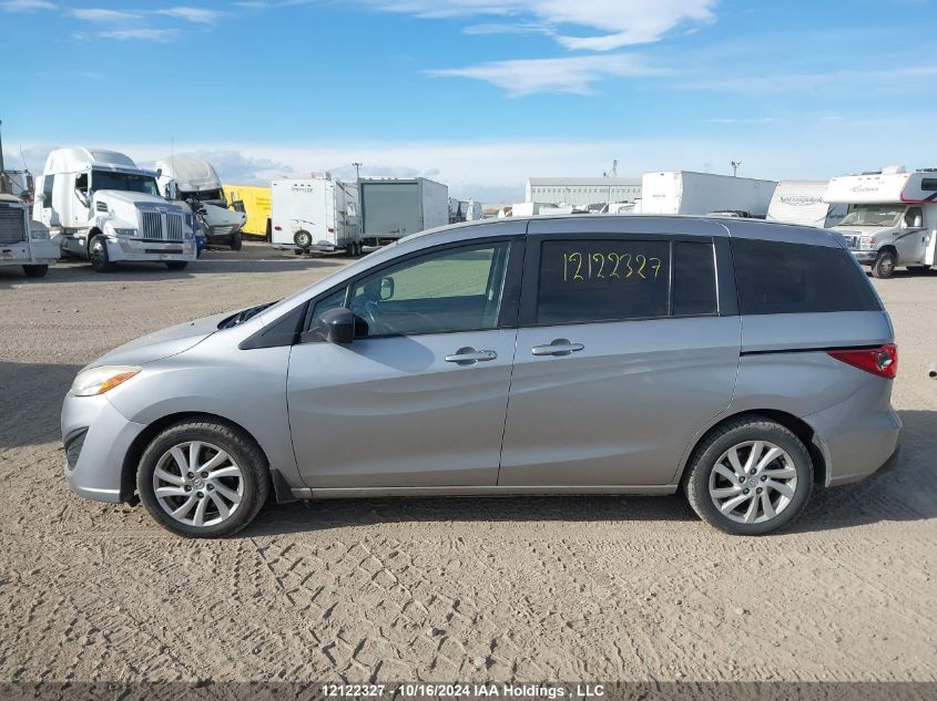 2012 Mazda Mazda5 VIN: JM1CW2CLXC0108627 Lot: 12122327