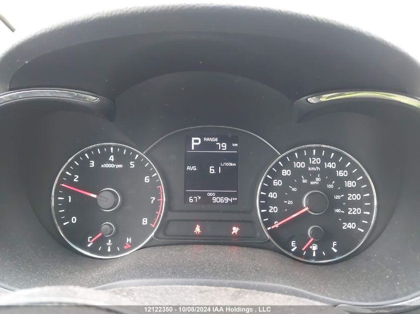 2017 Kia Forte Lx VIN: 3KPFK4A72HE008854 Lot: 12122350