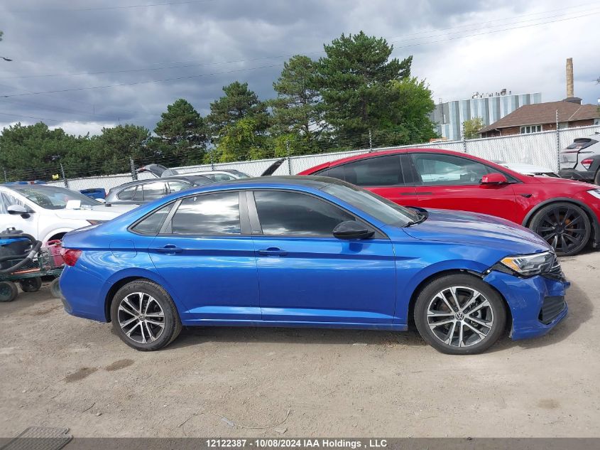 2023 Volkswagen Jetta VIN: 3VWSM7BU9PM042788 Lot: 12122387