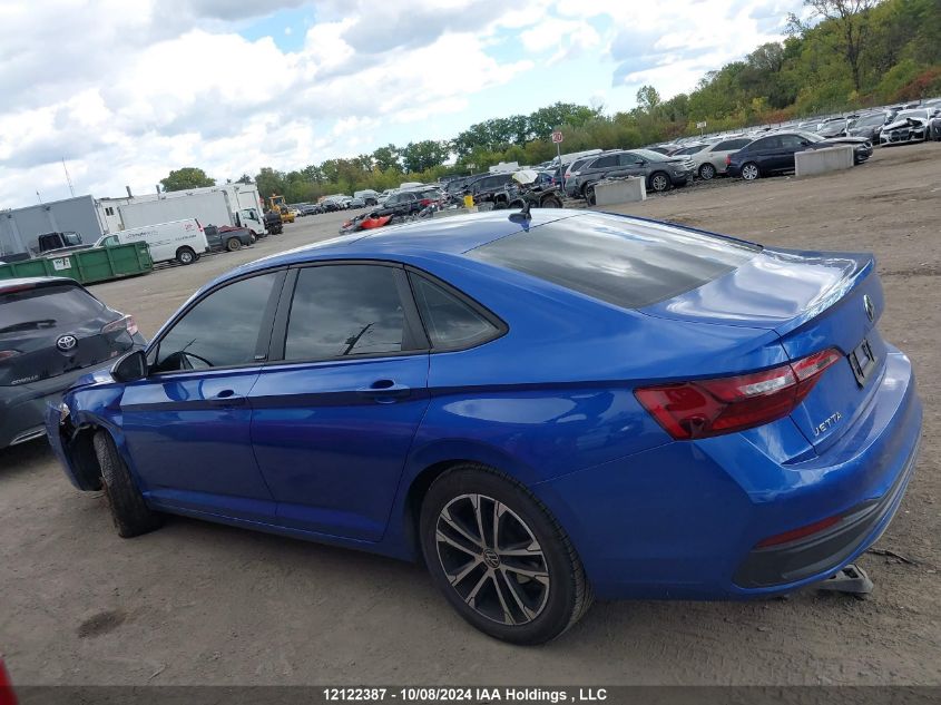 2023 Volkswagen Jetta VIN: 3VWSM7BU9PM042788 Lot: 12122387