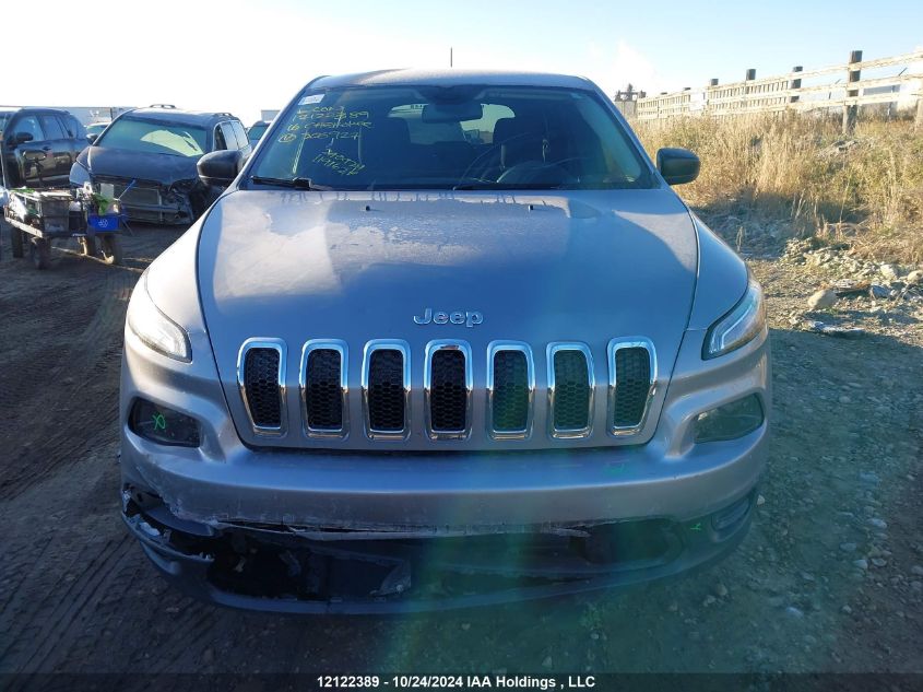 2016 Jeep Cherokee Sport VIN: 1C4PJMAS3GW306927 Lot: 12122389