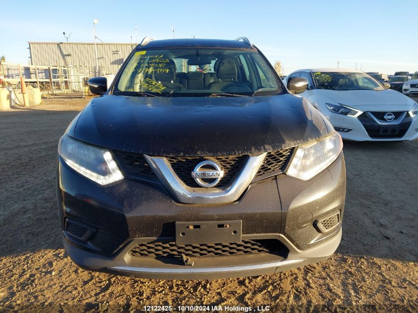 2014 Nissan Rogue VIN: 5N1AT2MT3EC790407 Lot: 12122425