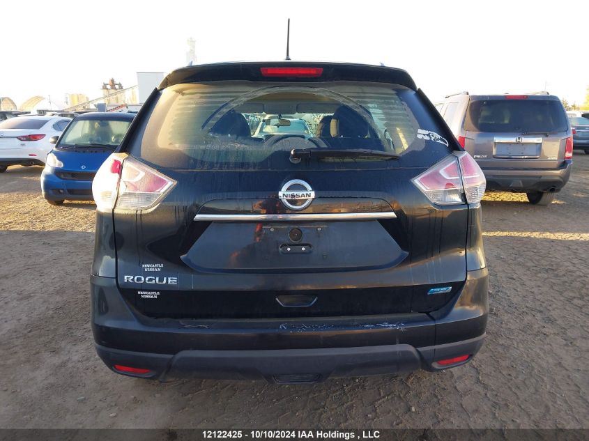 2014 Nissan Rogue VIN: 5N1AT2MT3EC790407 Lot: 12122425