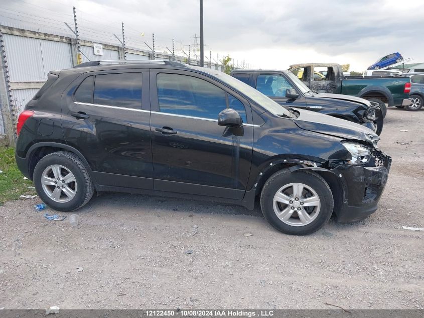 2015 Chevrolet Trax VIN: 3GNCJMSB6FL124647 Lot: 12122450