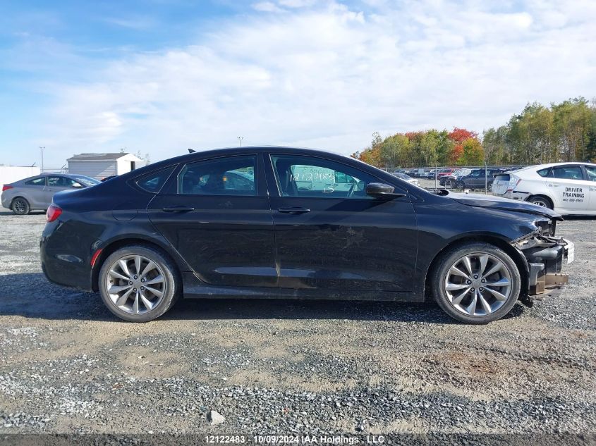 2015 Chrysler 200 S VIN: 1C3CCCBG7FN511334 Lot: 12122483