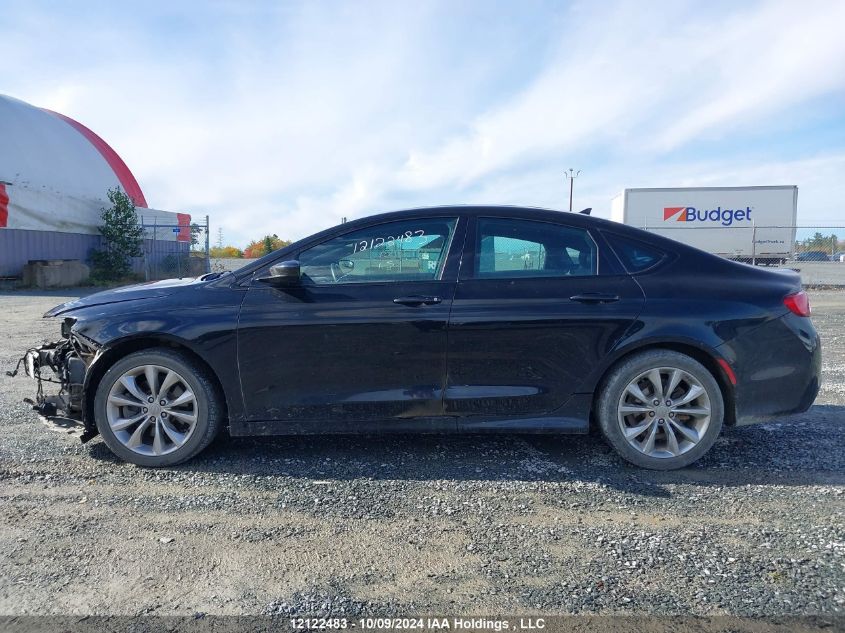 2015 Chrysler 200 S VIN: 1C3CCCBG7FN511334 Lot: 12122483