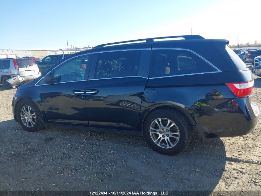 2013 Honda Odyssey VIN: 5FNRL5H43DB505668 Lot: 12122494